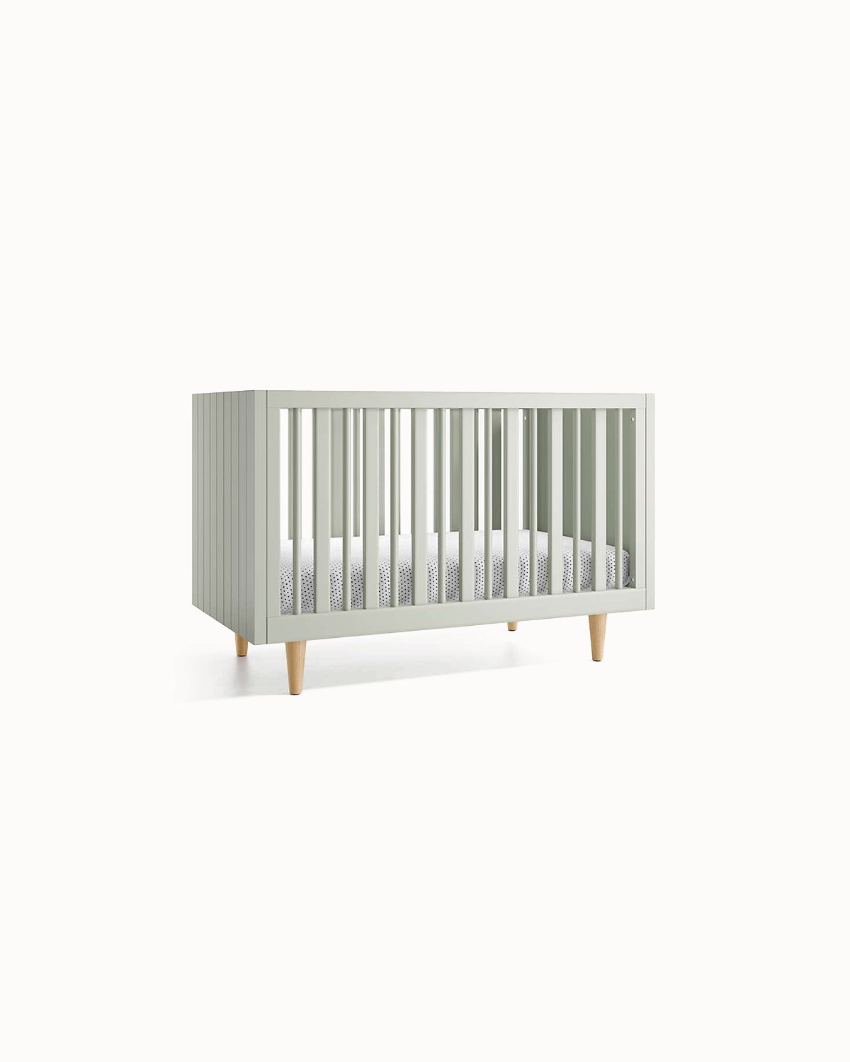 Green Baby Crib - Görsel 2